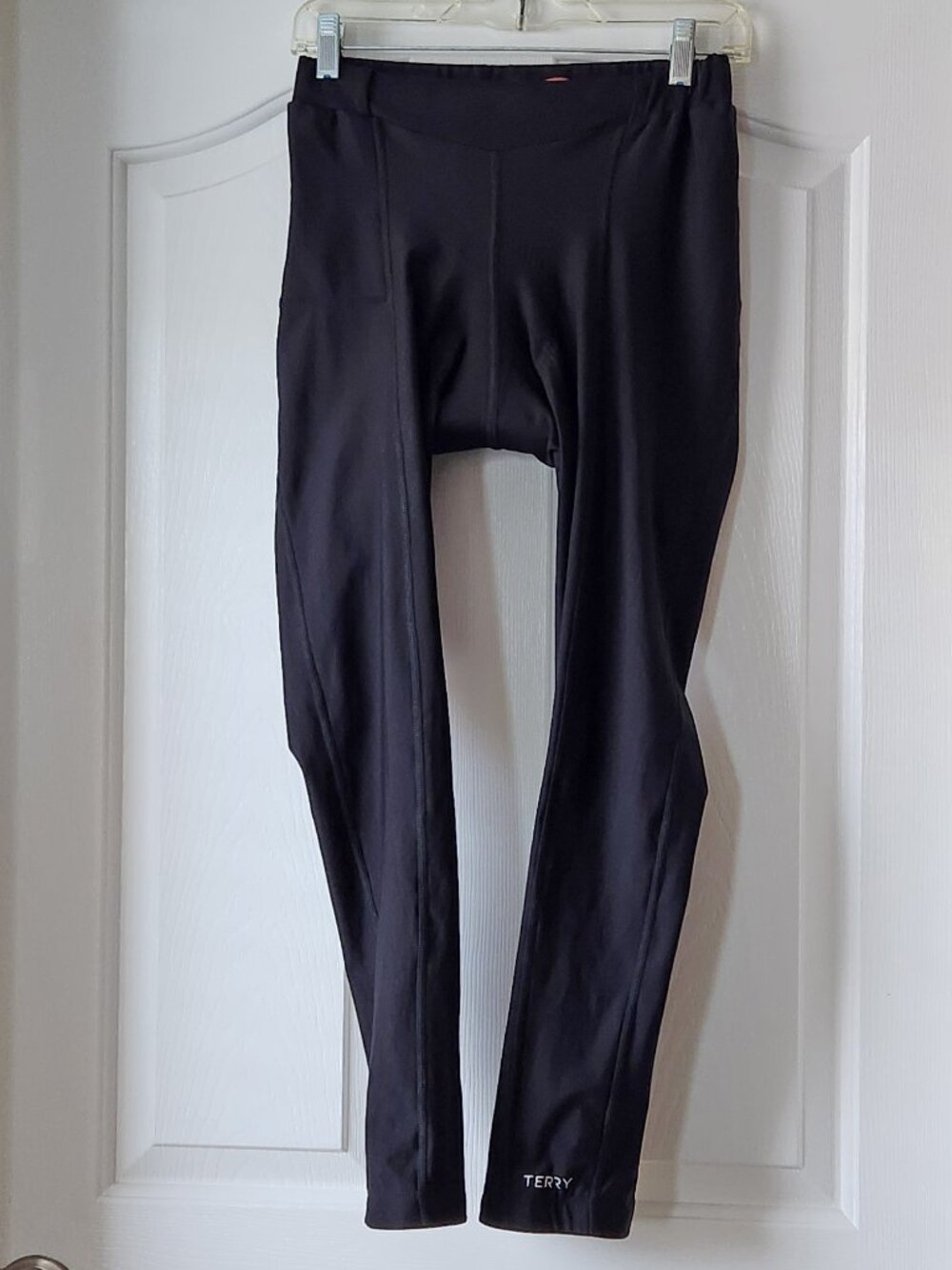 Terry Black Cold Weather Cycling Pant Size Large